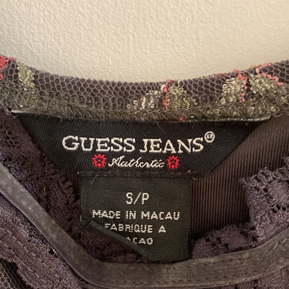 Guess Jeans Corset Style Tank Top - Picture 3 of 4